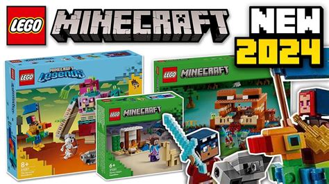 MORE LEGO Minecraft 2024 Sets OFFICIALLY Revealed - First Legends Set ...