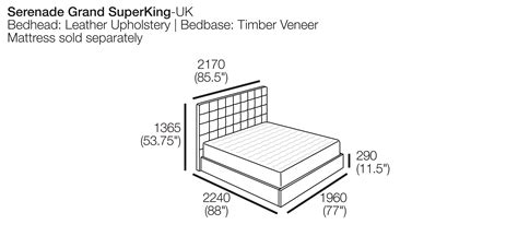 Serenade Storage Bed | King Size Bed | Queen Size Bed | Double Size Bed ...