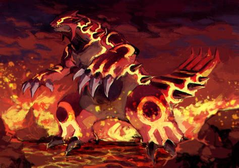 1920x1080 hình nền pokemon groudon HD dành cho fan hâm mộ của chú Pokemon huyền thoại này