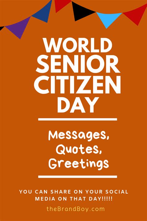 Senior Citizens Day: 101+ Messages, Quotes & Greetings | Senior citizen quotes, Senior living ...