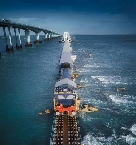 Pamban bridge, Rameswaram #pambam #rameswaram #tamilnadu #india #indiadiaries | Места для ...