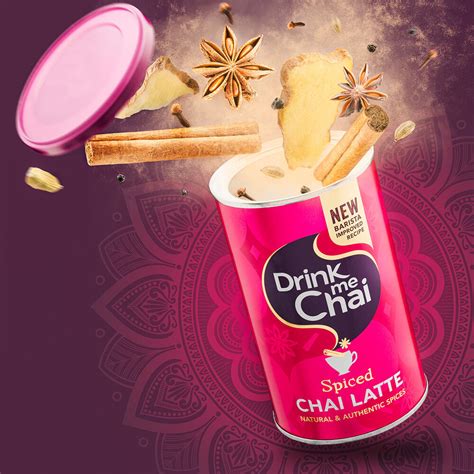 Drink me Chai Spiced Chai Latte - only £3.95 with kaffekapslen.co.uk