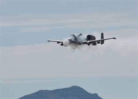 brrrrrrrrrrrrrrrrrrrt. A-10 firing 30 mm GAU-8 Avenger rotary cannon [2 ...