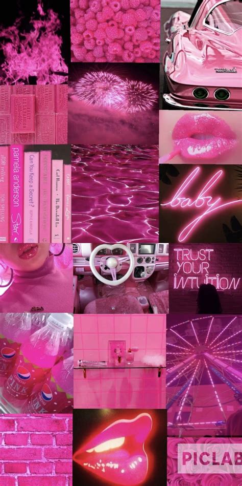 Pink Bright pink hot pink electric pink light pink Pink aesthetic Bright pink aesthetic hot pink ...