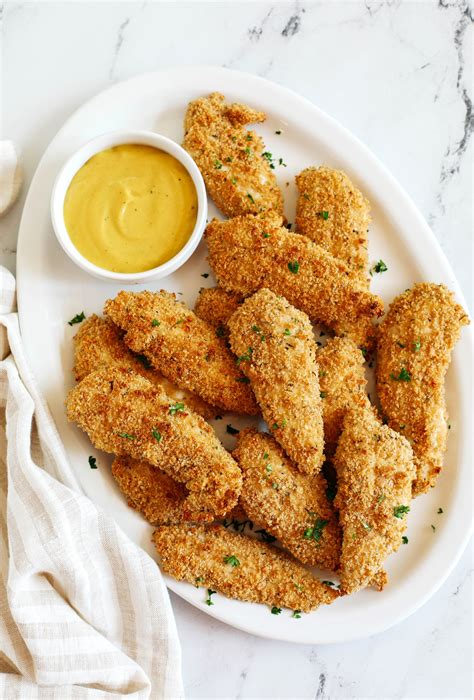 Easy Baked Chicken Tenders - Eat Yourself Skinny