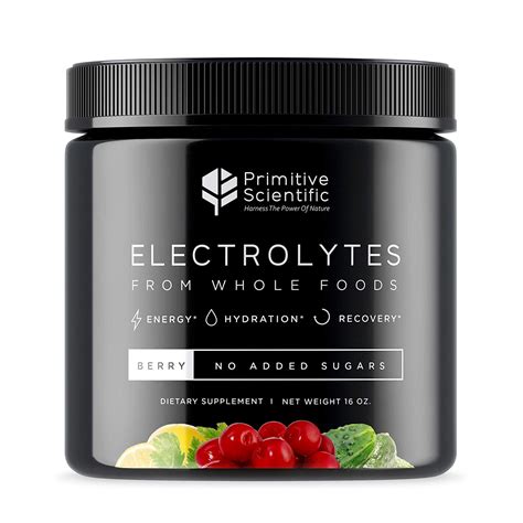 Whole Food Electrolyte Powder – Primitive Scientific