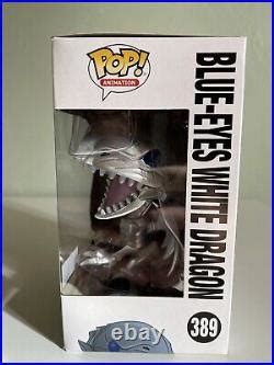 Funko POP! Blue-Eyes White Dragon #389 Yu-Gi-Oh! Box Lunch Exclusive ...