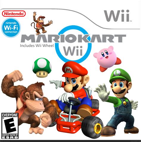 Mario Kart Wii Wii Box Art Cover by Wii_Kid