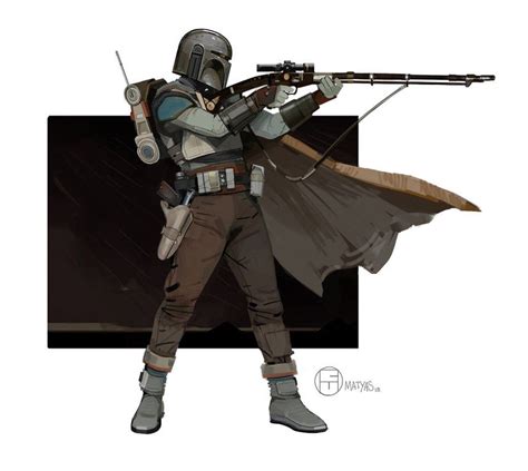 Din Djarin Concept by Brian Matyas : ImaginaryJedi Star Wars Characters ...