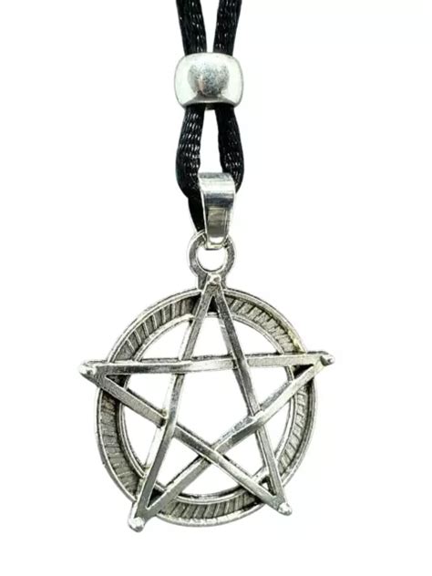 PENTACLE PENDANT NECKLACE Pentagram Witch Pagan Wicca Amulet Wiccan Jewellery £3.95 - PicClick UK