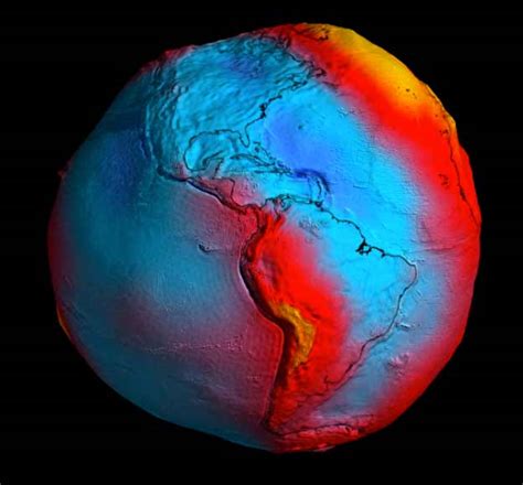 Earth's gravity is shaped like a 'potato'