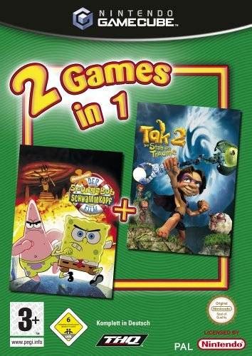 File:2 Games in 1-The SpongeBob SquarePants Movie-Tak 2-The Staff of Dreams.jpg - Dolphin ...