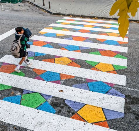 Madrid’s Crosswalks Turned Into Colorful Works Of Art By Bulgarian ...