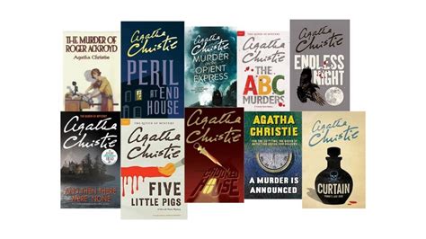 Agatha Christie Books In Order Printable List