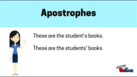 Punctuation: Apostrophes - YouTube