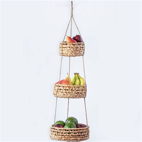 Hanging Fruit Basket - Etsy