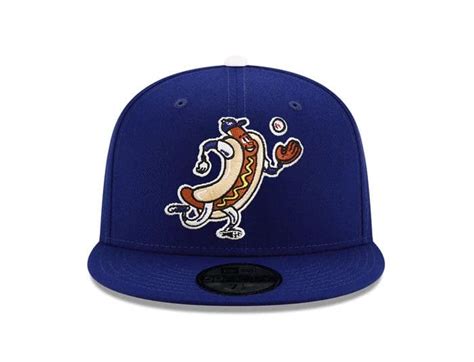 Los Angeles Dodgers Dodger Dog Mascot Blue 59Fifty Fitted Hat by MLB x ...