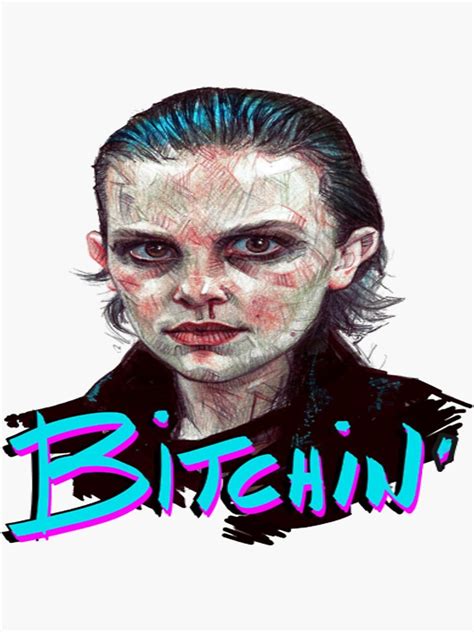 "stranger things season 4 eleven " Sticker for Sale by OmEShopping | Redbubble