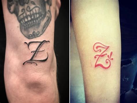 20 Fantastic Z Letter Tattoo Designs 2023 | Styles At Life