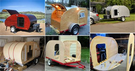 20 Homemade DIY Teardrop Trailer Plans