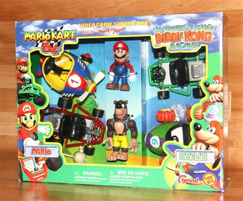 DK Vine on Twitter: "The vintage Mario Kart 64/Diddy Kong Racing action figure two-pack of Mario ...