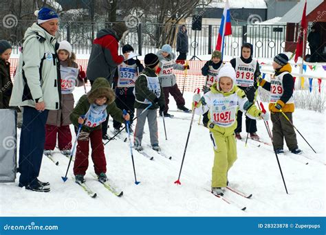 Ski competitions editorial stock photo. Image of country - 28323878