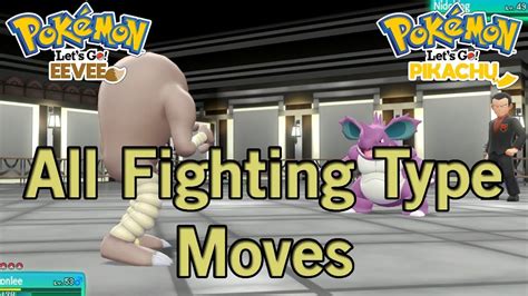 Pokemon Images: All Pokemon Fighting Type Moves