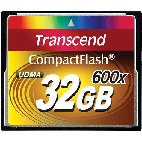 Transcend 32GB CompactFlash Memory Card 600x UDMA TS32GCF600 B&H