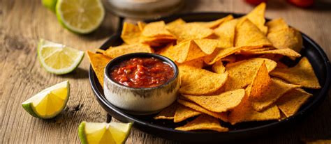 Fresh Mexican Salsa and Homemade Taco Chips