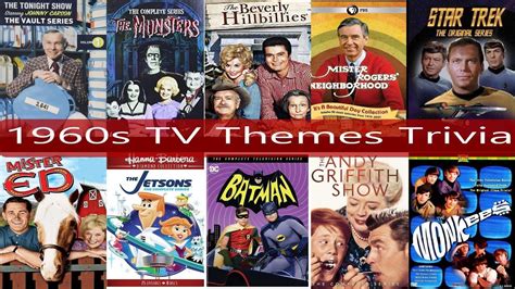 1960s Classic TV Show Theme Songs Trivia Quiz / Jukebox Friday Night! - YouTube | Tv theme songs ...