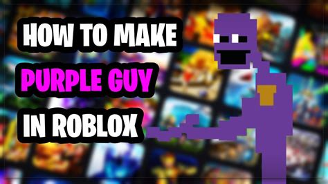 Roblox Purple Guy Face