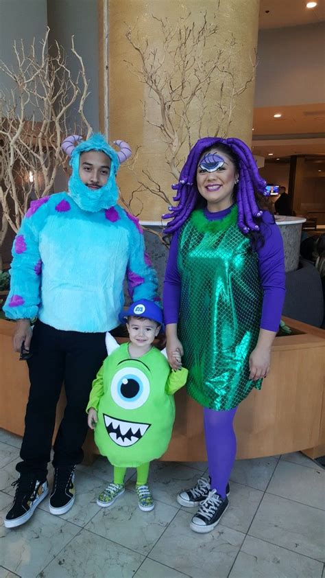 Monsters Inc Family Costumes Diy - Naturalium