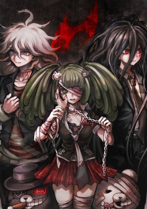 Nagito Komaeda || Monaca Towa || Izuru Kamukura || DanganRonpa Another ...