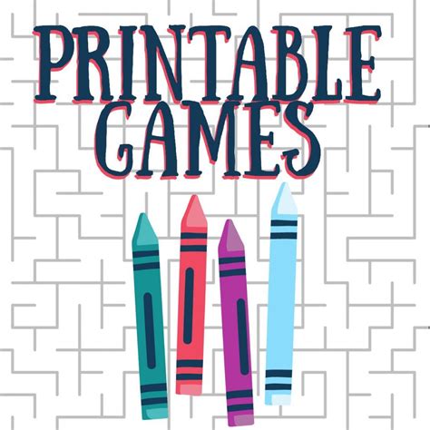 30+ Fun & Free Printable Coloring Games for Kids | Kids Activities Blog