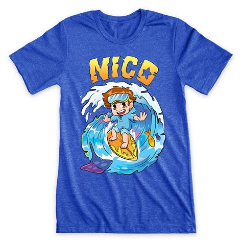 Nico Ocean Blue Tee – Cash&Nico