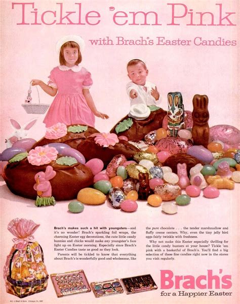 Brach's Easter candy from the '60s: Bunnies, chicks, chocolate eggs & more - Click Americana