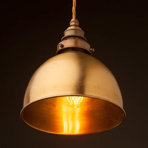 Brass Dome Light Shade Pendant