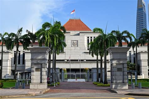 The Parliament House of Singapore Editorial Image - Image of security, singapore: 237424230