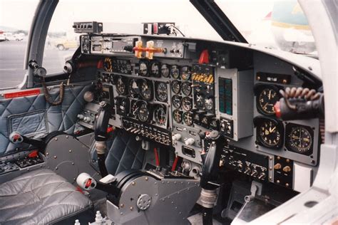 Cessna A-37 Dragonfly cockpit. : cockpits