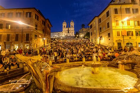 The Spanish Steps at Night, Rome, Italy | Best viewed Large … | Flickr