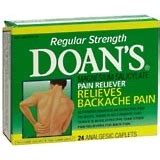 Doan's Back Pain Reliever, Regular Strength, Analgesic Caplets - 24ea - Medshopexpress