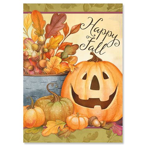 Paper Paper & Party Supplies Autumn Greeting Card Set etna.com.pe