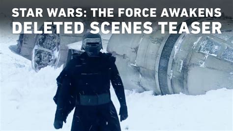 Our very first look at the deleted scenes from ‘Star Wars: The Force ...