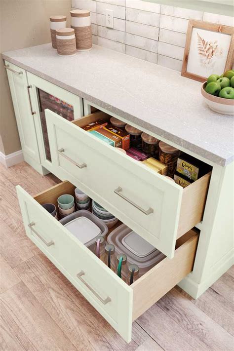 Two Drawer Base Cabinet - Decora Cabinetry