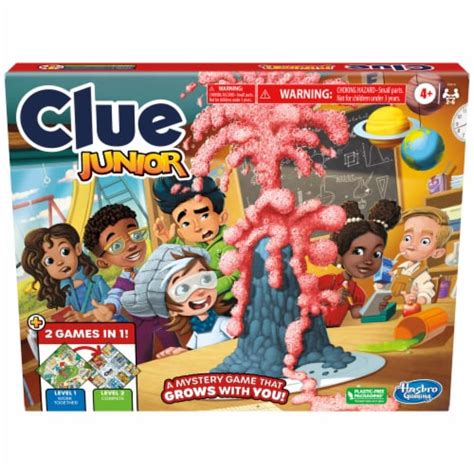 Hasbro Gaming Clue Junior Board Game, 1 ct - Fry’s Food Stores