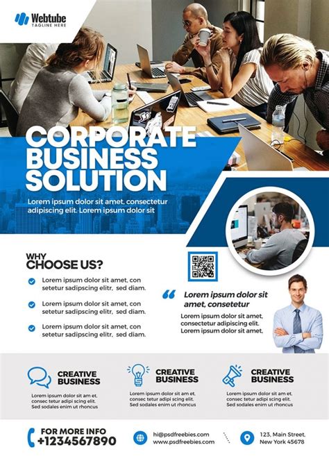 Modern Infographic Professional Corporate Business Company Flyer ...