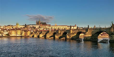 Charles Bridge view, Prague Photograph by Jim Monk - Fine Art America