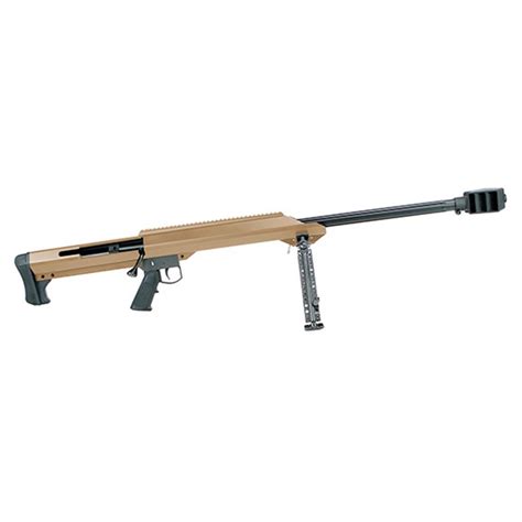 Barrett Model 99, Single Shot, .50 BMG, 29" Barrel, FDE CeraKote, 1 Round - 666613, Bolt Action ...