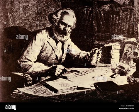 Karl Marx at work. Karl Marx (1818-1883) Father of modern Communism. German political, social ...