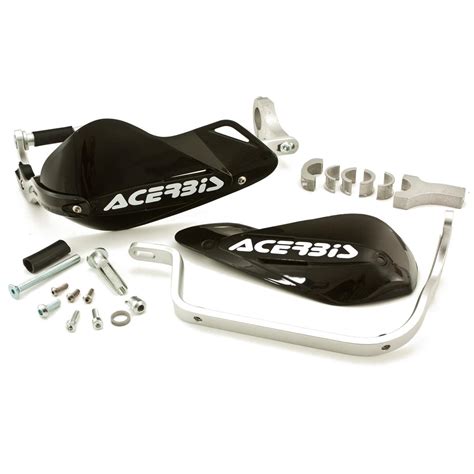 Acerbis Handguards Rally Supermoto Black, Incl. Mounting Kit | Maciag ...